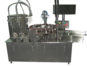 Outer Capping Machine, semi automatic filling machine