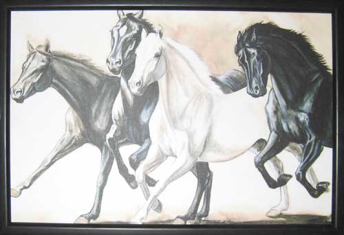 Varrmas Digital Horse Painting