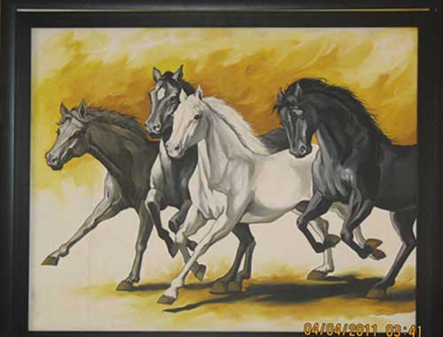 Horse Oil Painting