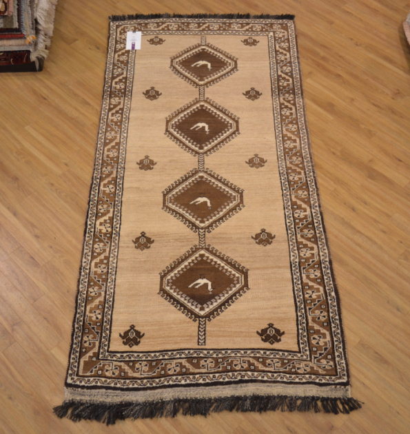 2x1m Persian Shouli Gabbeh Carpet