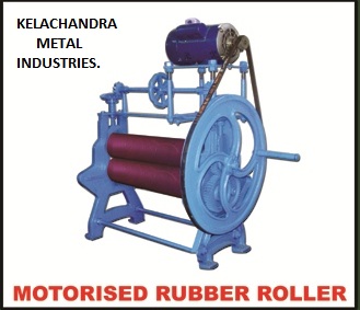 Motorized Rubber Sheeting Roller Machine