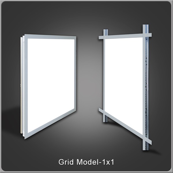 1'x1' Troffer Lights Grid Fixing Model