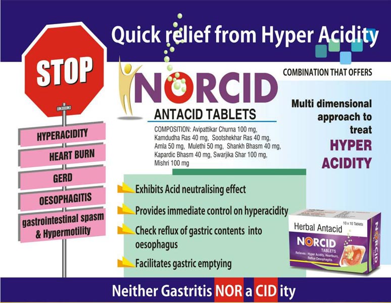 Norcid Antacid Tablets