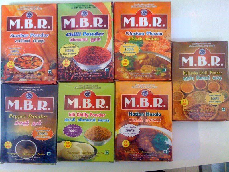 M.B.R. spices
