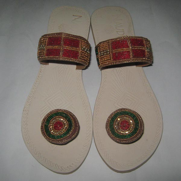 Ladies Slippers at Best Price in Jaipur | Khagol Leather Crafts