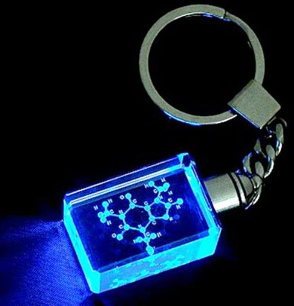 LED Crystal Keychain