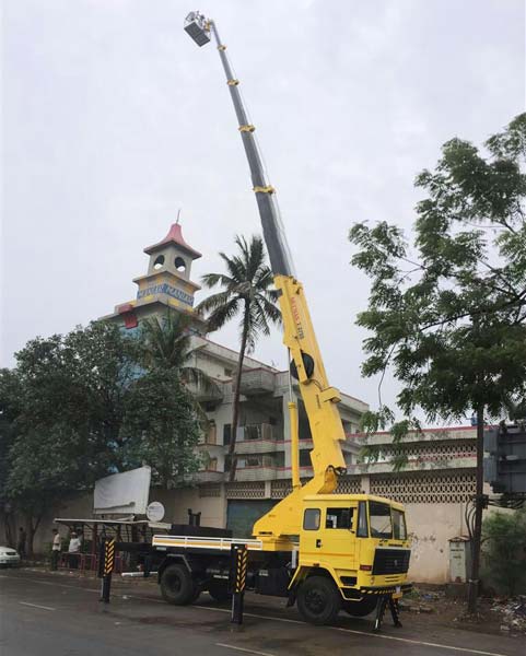 Truck Mounted Straight Boom Manlift