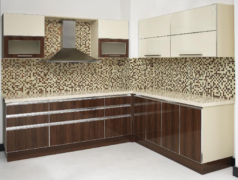Polished Laminate Kitchen, for Home, Hotel