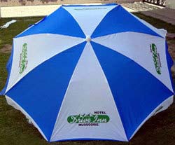 Corporate Outdoor Display Umbrella