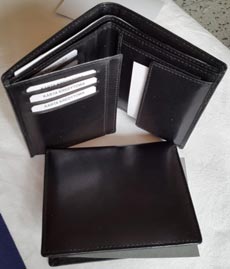 Ledertech Leather Mens Wallet, Style : 15-2670