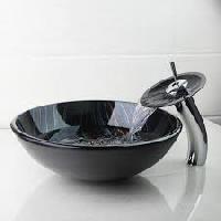 decorative glass wash basin