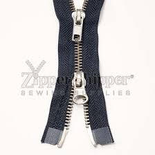 Two way zipper