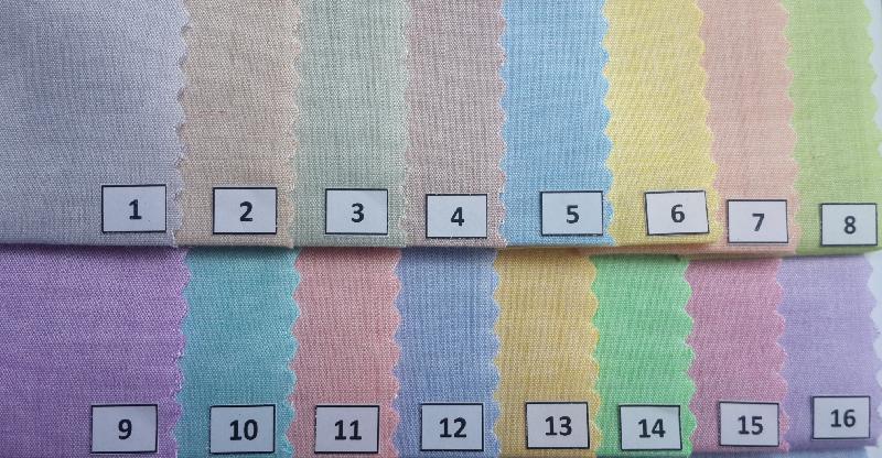 Plain Cotton Fabric at Rs 46/meter, Plain Cotton cloth in Bhiwandi