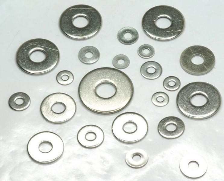 Polished Metal Washers, for Fittings, Color : Metallic