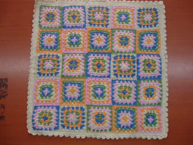 PVH COTTON Crochet Cushion Covers, Size : 40 x 40 cm square