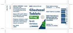 Cilostazol tablet