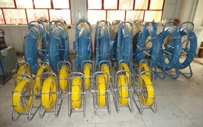 Continuous Rodders With Fibreglass Core