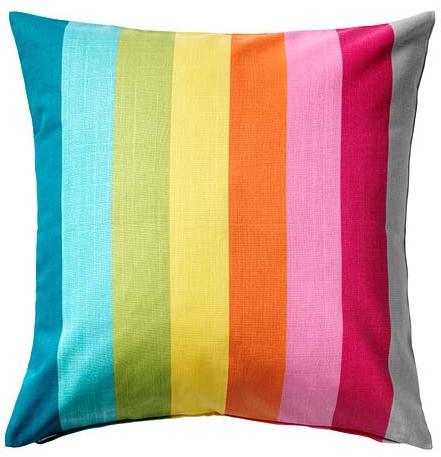 100% Cotton Stripe Cushion Covers, for Home, Hotel, Car, Sofa, Bed, Chair etc., Pattern : Printed