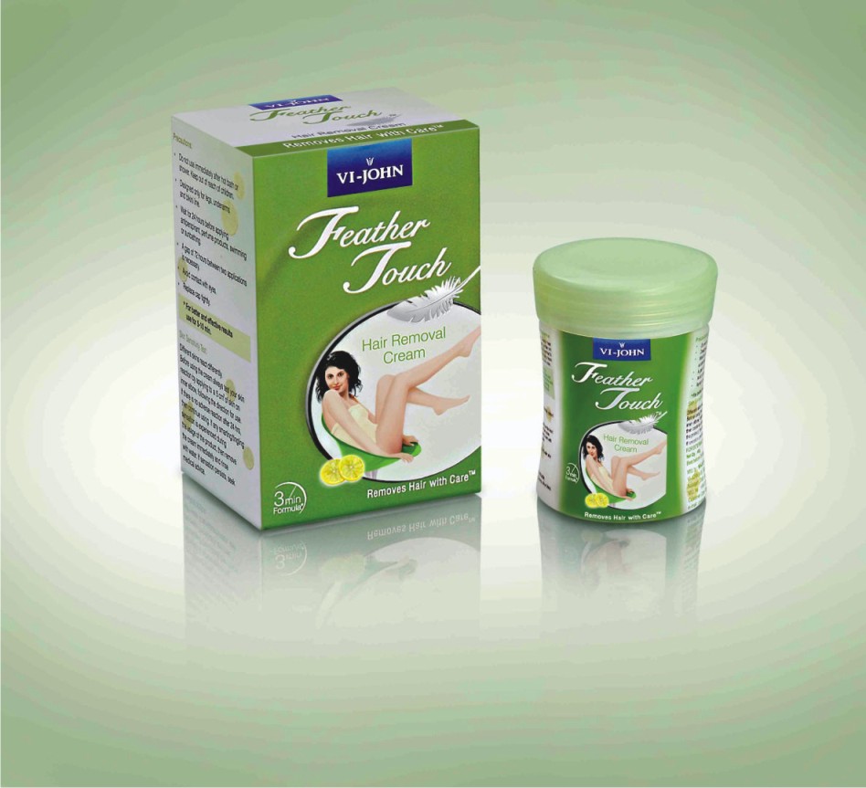 Feather Touch Hair Removal Cream with Lime