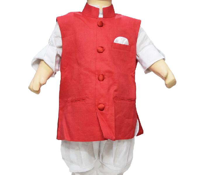 Traditional White Kurta Pajama for Kids