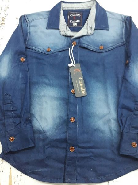 Caballo Denim Full sleeve Boys shirts, Supply Type : quantity at best price  INR 389 / Piece in Bangalore Karnataka from Inspire Apparels | ID:3340403