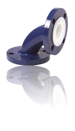 PTFE Lined Pipe Elbow