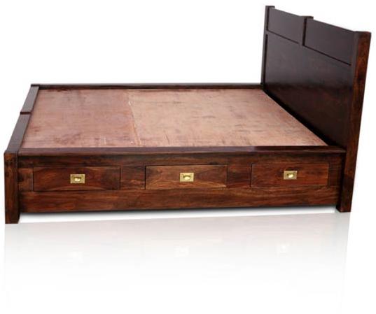 Wooden Drawer Bed