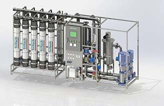 Continuous Membrane Water Treatment Plant