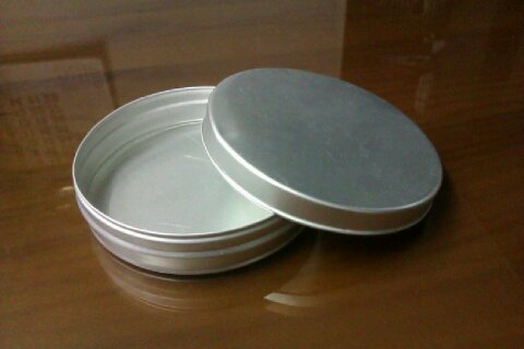 Tin Container for Cream