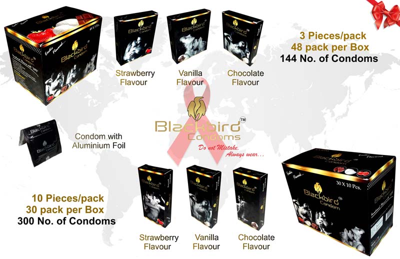Blackbird Flavoured Condom