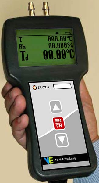 portable dew point meter