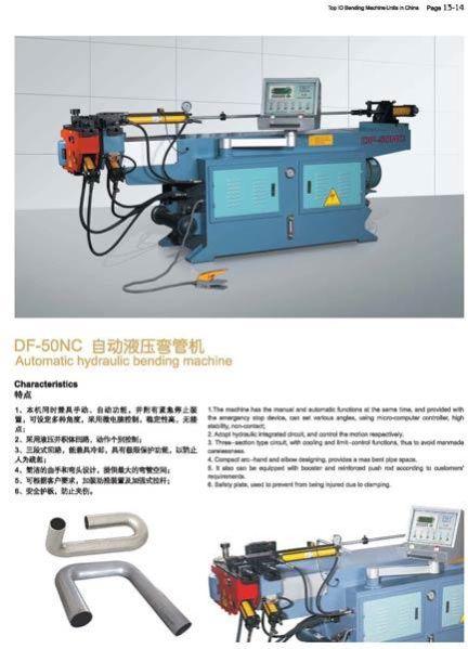 Automatic Hydraulic Pipe Bending Machine
