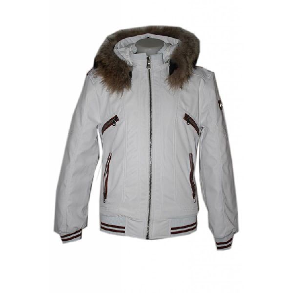 White Baseball Jacket