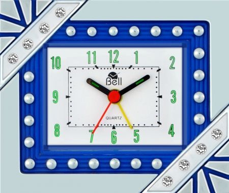 Blue Alarm Clock