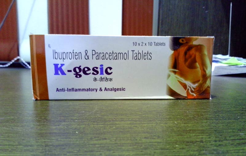 Anti Inflammatory and Analgesic Tablets