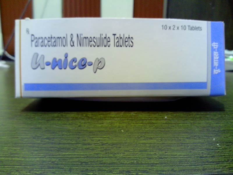 Paracetamol and Nimesulide Tablets