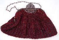 glass beaded bag