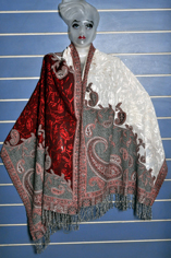 Cashmere Embroidered Wool Shawls
