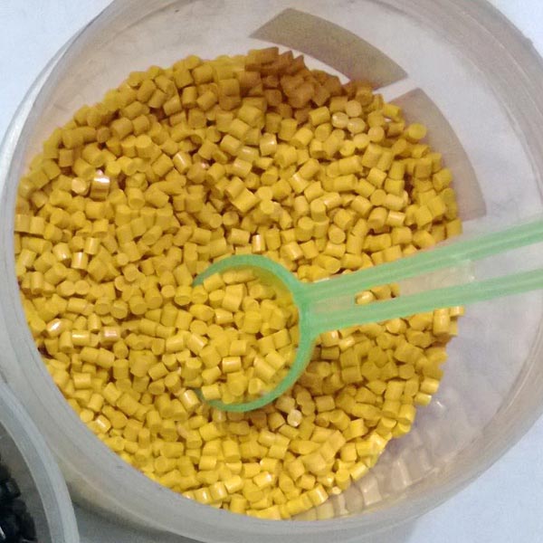 Yellow ABS Granules