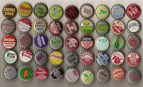 Soft drink bottle caps