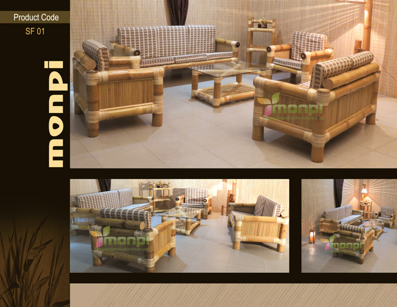 Bamboo Sofa Sets Manufacturer Manufacturer from India 