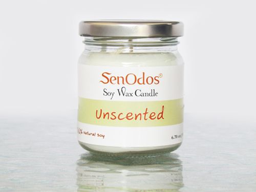 Unscented Soy Candles  190g /45g