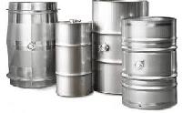 RASI 5-50 KG Plain Polished Stainless Steel Drums for Storage Use