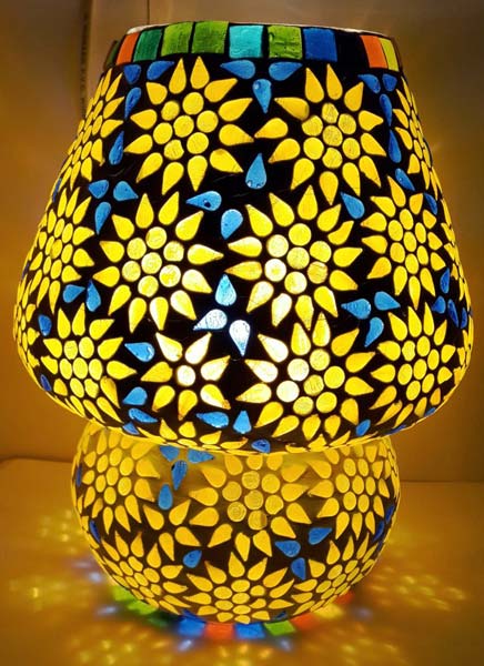 Multi Colored Table Lamp