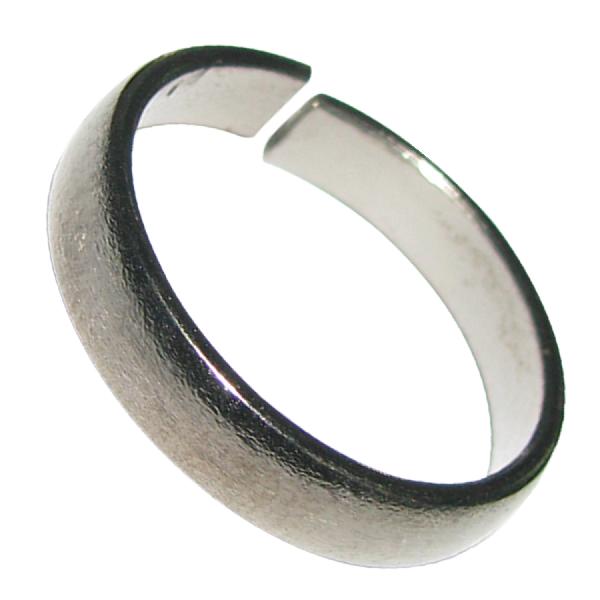 Original Black Polished Horse Shoe Ring