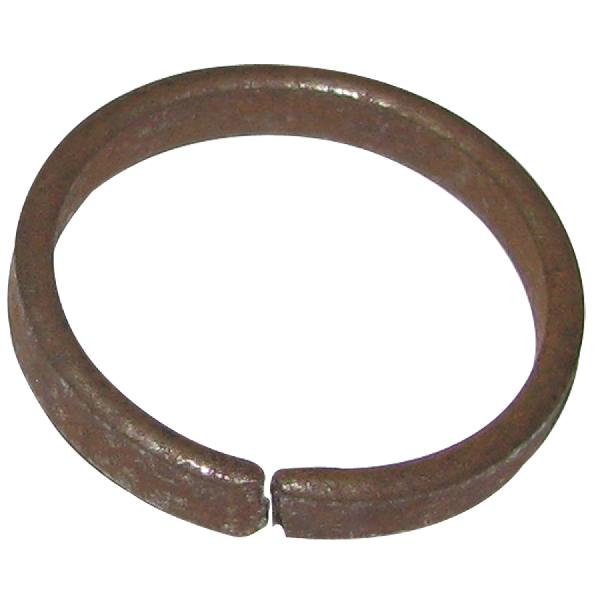 SHANI DEV Black Horse Shoe Ring