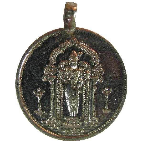 Goddess Meenakshi Copper Pendant - A3092