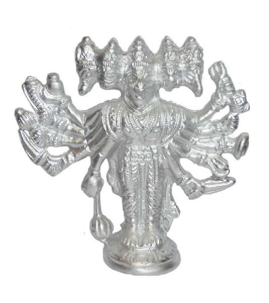 Parad Mercury Panchmukhi Hanuman, Color : Silver