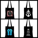 Black Tote Bags