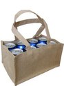 Custom Jute Beer Can Bags